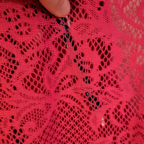 No Brand Beach Cover-up Lace Tank Dress MED - Picture 7 of 8